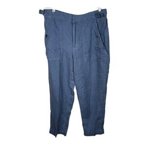 Athleta Linen Pants With Elastic Waist